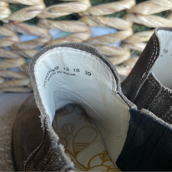 Fly London Wate Slip On Suede Ankle Booties Brown Women’s Size 8/39 - Picture 12 of 12